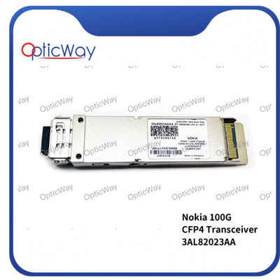 3AL82023AA 100G CFP4 Πιστολήπτης Nokia 10km EML 100gbase-LR4 WOTRDN6TAA