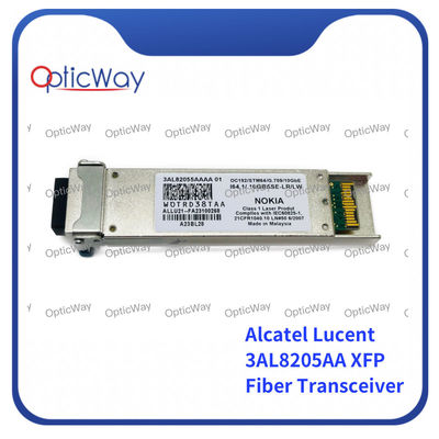 XFP Οπτικός δέκτης ινών Alcatel Lucent 3AL82055AAAA 01 10G 1310nm 10km
